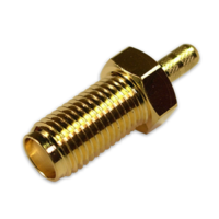 Straight Jack Crimp Bulkhead 