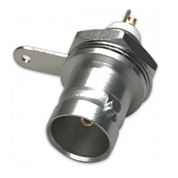 Front Mount Bulkhead Jack With Solder Cup Termination(75 Ohm)