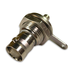 Straight Jack Crimp Rear Bulkhead Isolated RG179 (75 Ohm)