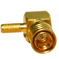 Right Angle Plug Crimp Cable RG179 (75 Ohm)