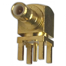 Right Angle Jack PCB Solder Post Thru-Hole