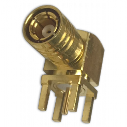 Right Angle Plug PCB Solder Post Thru-hole