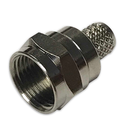 Straight Plug Crimp Cable 2 Piece RG59