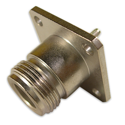 Straight Jack Crimp 4 Hole Panel RG316