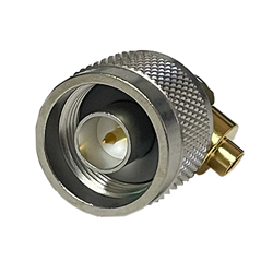 Right Angle Plug 0.141 Semi-Rigid Cable