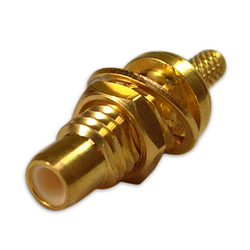 Straight Jack Crimp Bulkhead Rear RG316